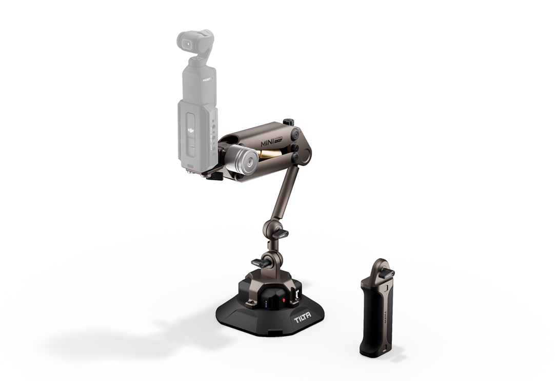 Tilta HDA-T15-C-DB Hydra Alien Mini Ultimate Kiti DJI Action 3/4 DJI Pocket 3 Insta360 X4/X3 ve Khronos Ecosystem'li iPhone ile Uyumlu