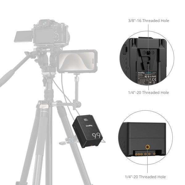 SmallRig 4608 VB99 SE Mini V Mount Pil