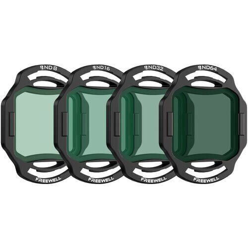Freewell DJI O4 Air Unit Pro Filters Standard Day 4 Pack