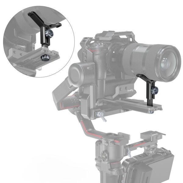 SmallRig 2850 DJI RS 2  için Genişletilmiş Lens Desteği