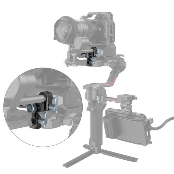 SmallRig 2851 Focus Motor Rod Mount Component for DJI RS 2 / RS 3 / RS 3 Pro / RS 4 / RS 4 Pro