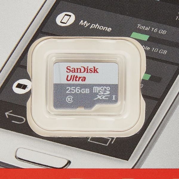 SanDisk 256GB V10 Ultra MicroSDXC  100MB/s UHS-I Hafıza Kartı