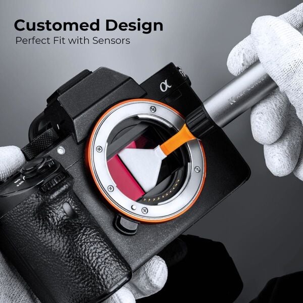 K&F Concept  KF1697 16mm APS-C Formatlı Temizleme Çubuğu Seti (10 ADET