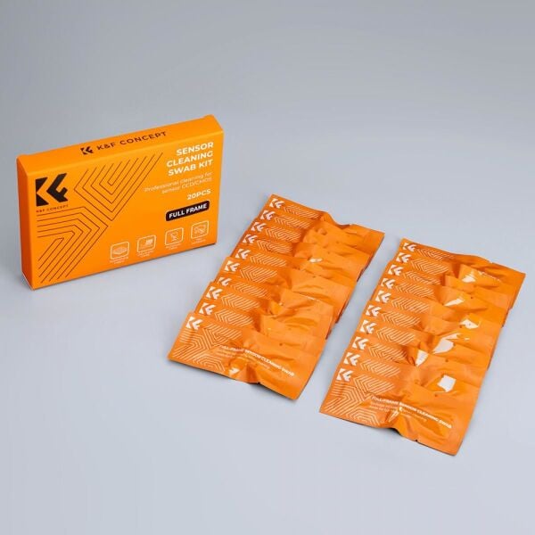 K&F Concept  KF1697 16mm APS-C Formatlı Temizleme Çubuğu Seti (10 ADET