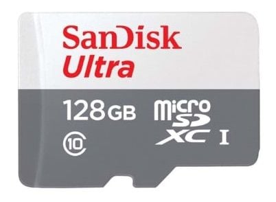 SanDisk 128GB V10 Ultra MicroSDXC 100MB/s UHS-I Hafıza Kartı