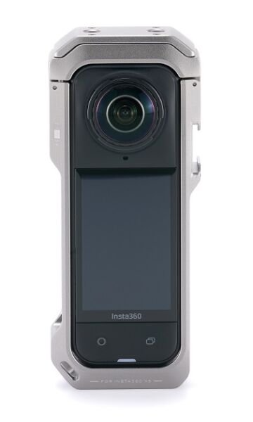Tilta TA-T90-FCC-TG Insta360 X5 için Tam Kamera Kafesi – Titanyum Gri