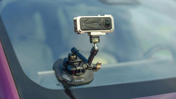 Tilta TA-T90-FCC-TG Insta360 X5 için Tam Kamera Kafesi – Titanyum Gri