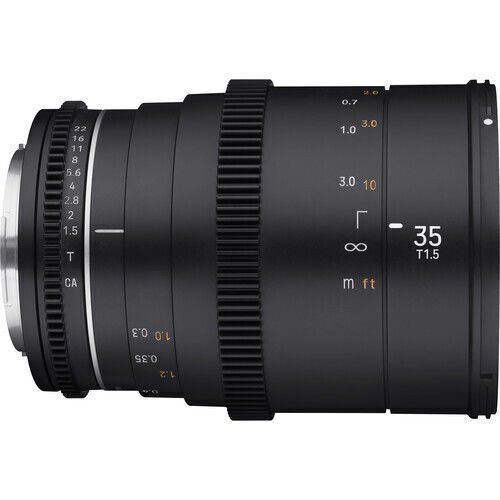 SAMYANG 35mm T1.5 Mark II Fujifilm X Mount Cine Lens