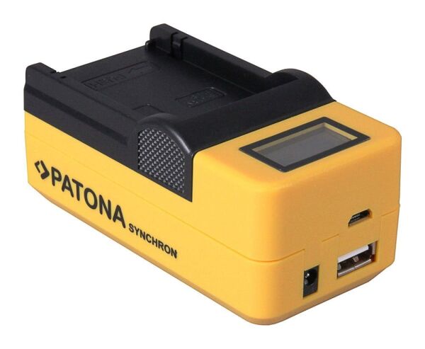Patona 4676 Standart Seri Synchron Usb Şarj Aleti Canon Lpe-17 With Lcd
