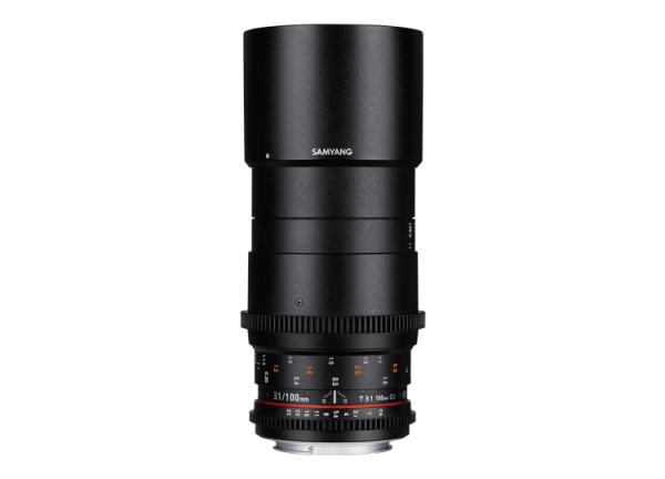 Samyang 100mm T3.1 ED UMC Canon EF Makro Cine Lens