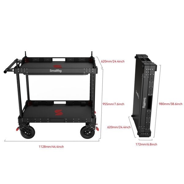 SmallRig MD4573 36'' Hafif Video Prodüksiyon Kamera Arabası