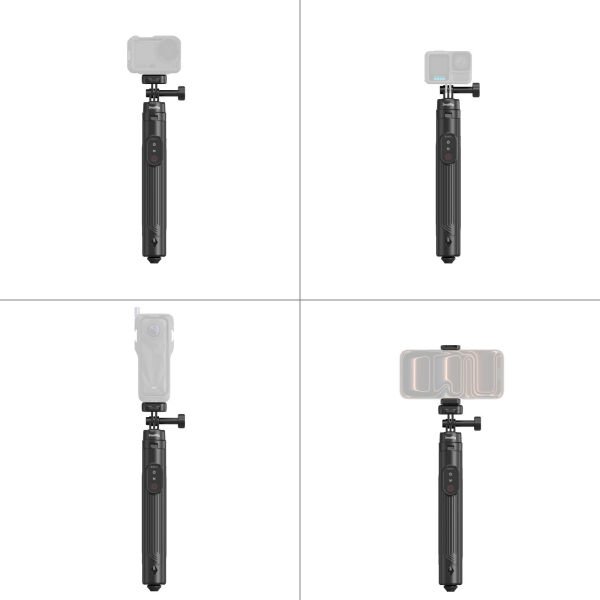 SmallRig 5464B Aksiyon Kameraları ve Telefonlar için Selfie Tripodu
