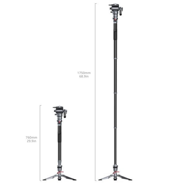 SmallRig 5565 Karbon Fiber Video Monopod