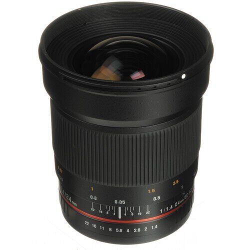 Samyang 24mm F1.4 ED AD UMC Full Frame Samsung NX Mount Lens