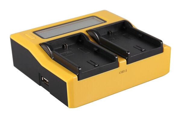 Patona 7583 Standart Seri İkili Lcd Usb Şarj Aleti Canon Lp-E6
