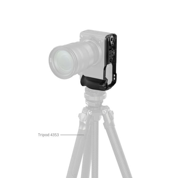 SmallRig 5466 Nikon ZR  için Silikon Saplı  L Şekilli Montaj Plakası
