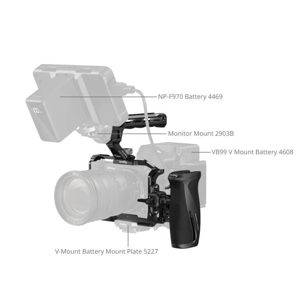 SmallRig 5468 Nikon ZR (Gelişmiş Sürüm) için  Kafes Kiti