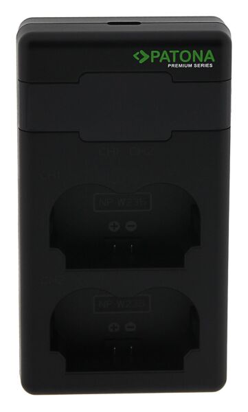 Patona 161888 Premium Twin Performans Pd Şarj Aleti Fuji Np-W235 İncl. Usb-C Cable