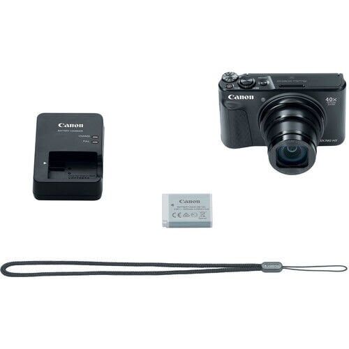 Canon PowerShot SX740 HS Fotoğraf Makinesi Light Edition (Black)