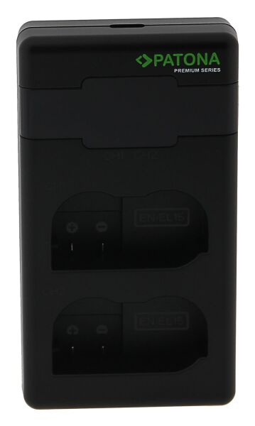 Patona 161965 Premium Twin Performans Pd Şarj Aleti Nikon En-El15 İncl. Usb-C Cable