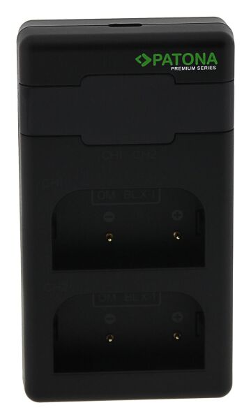 Patona 161713 Premium Twin Performans Pd Şarj Aleti Olympus Blx-1 İncl. Usb-C Cable