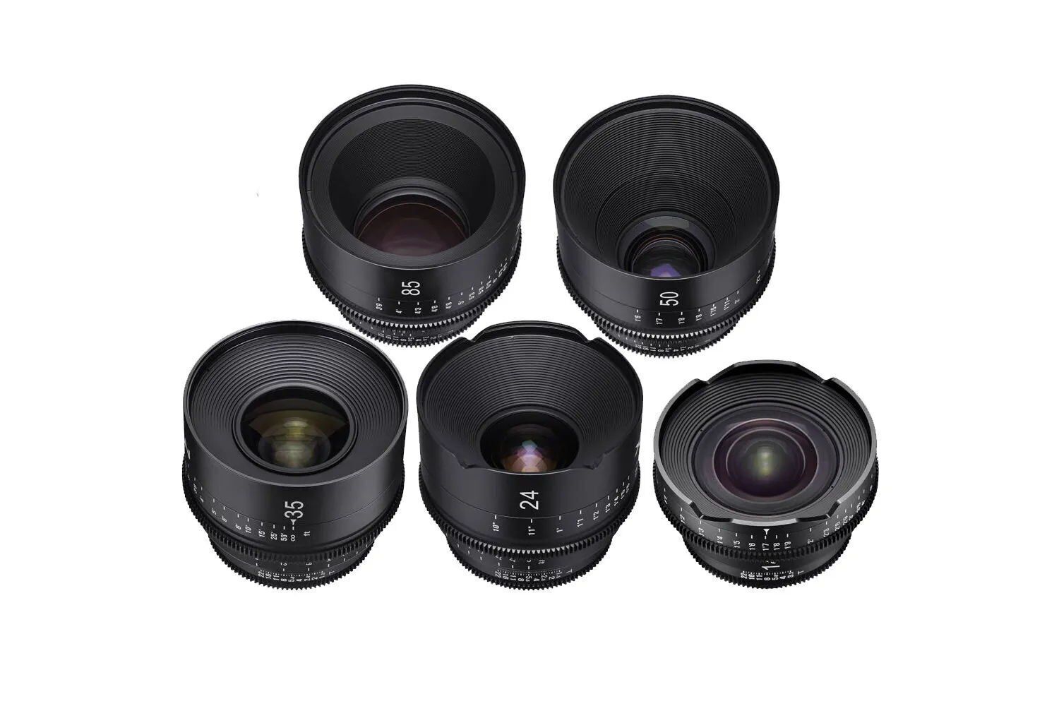 XEEN CLASSIC 14,24,35,50,85mm T1.5 Cine 5'li Set  (Sony E)
