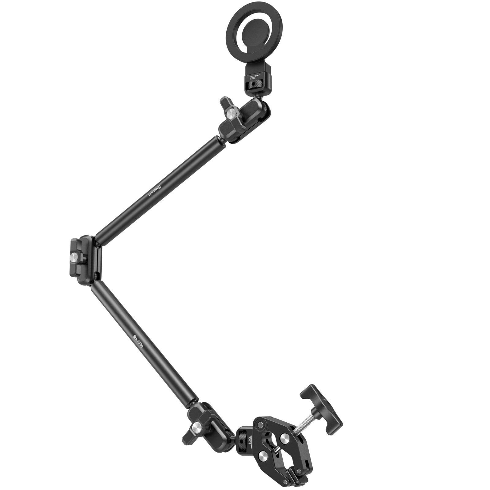 SmallRig 5626 Masaüstü Sihirli Kol Yengeç Şeklinde Kelepçe Kiti (MagSafe Uyumlu Sürüm)