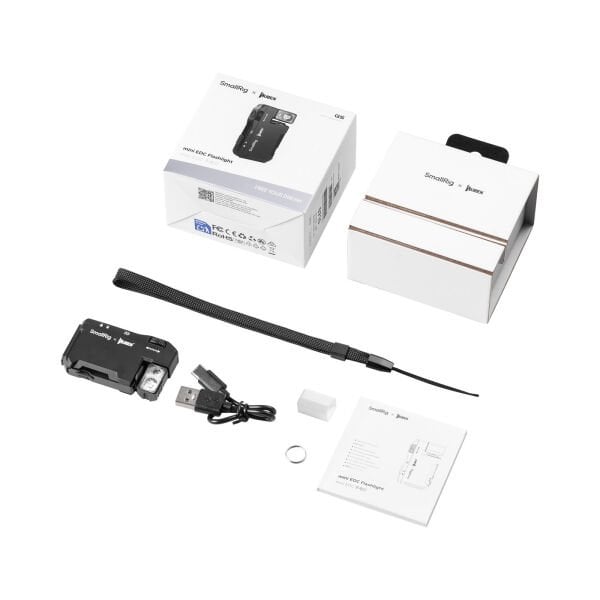 SmallRig 5710 Başparmakla Kullanılabilen Günlük Kullanım El Feneri