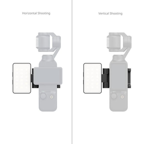SmallRig 5745 DJI Osmo Pocket 3  için RGBWW LED Video Işığı