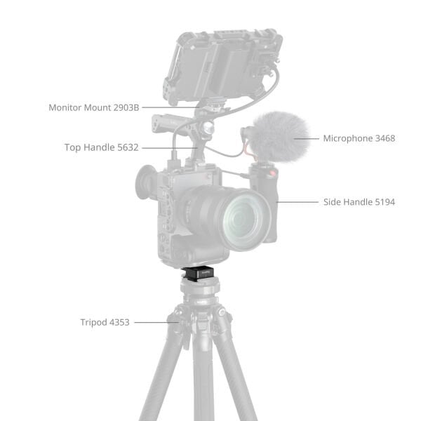 SmallRig 5802 Arca Tipi Hızlı Çıkarma Plakası