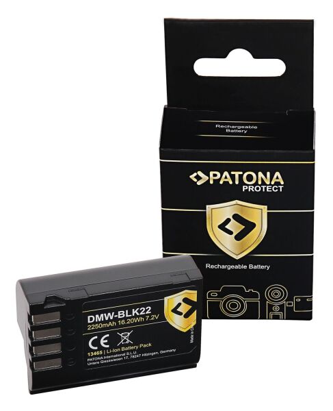 Patona 13465 Protect Batarya Panasonic DMW-BLK22
