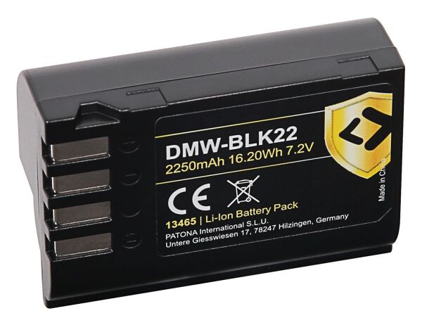 Patona 13465 Protect Batarya Panasonic DMW-BLK22