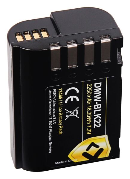 Patona 13465 Protect Batarya Panasonic DMW-BLK22