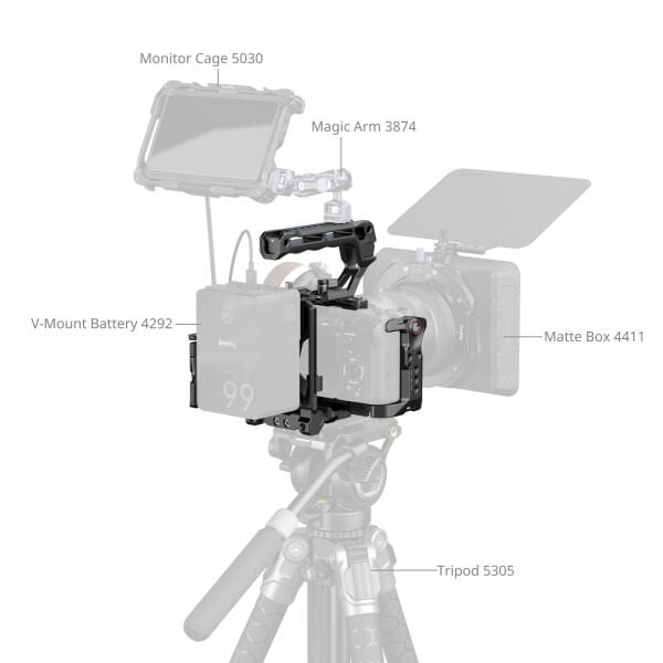 SmallRig 5823 Sony FX3 / FX30 için  Kafes Kiti