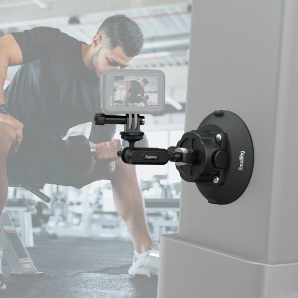 SmallRig 5855 4.5'' Vantuz Aksiyon Kamerası Montaj Aparatı