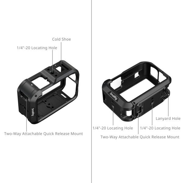 SmallRig 5887 DJI Osmo Action 6 (Gelişmiş Sürüm) için Kafes