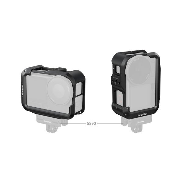 SmallRig 5887 DJI Osmo Action 6 (Gelişmiş Sürüm) için Kafes