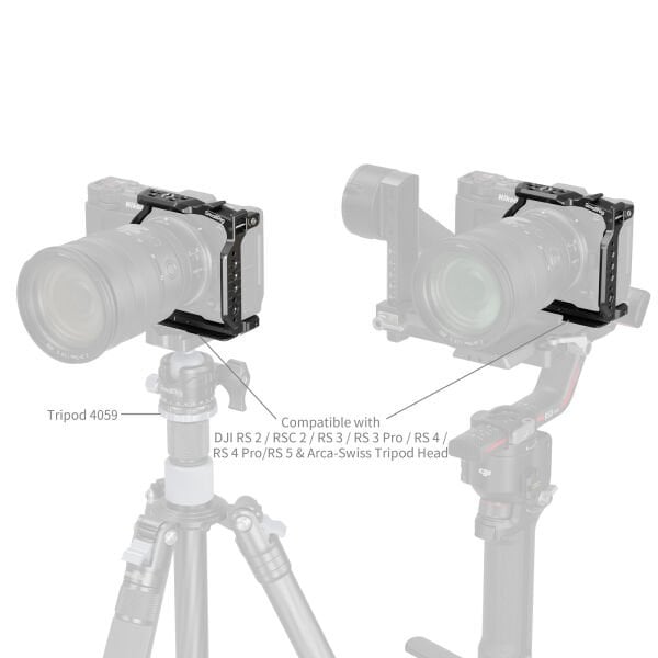 SmallRig Nikon ZR 5905 için  Yarım Kafes