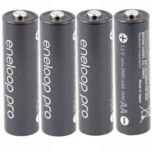 Panasonıc Eneloop (4'lü 2500 Mah 1.2V) Aa Şarj Edilebilir Pil