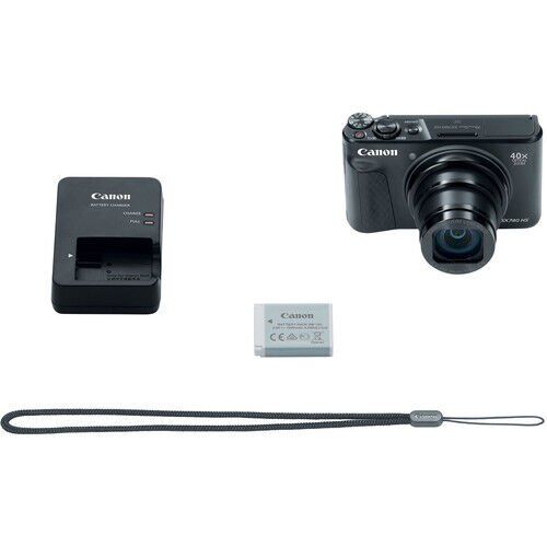 Canon PowerShot SX740 HS Dijital Kamera (Siyah)