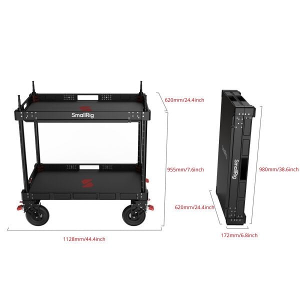SmallRig MD5991  36'' Video Prodüksiyon Kamera Arabası (Lite)