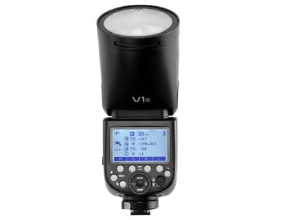Godox V1 Fujifilm Uyumlu Yuvarlak Kafa Flaş