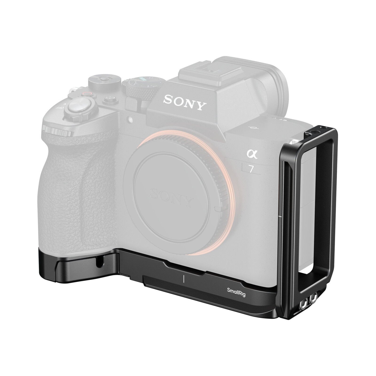 SmallRig 6034 Sony Alpha 7 V / 7R V / 7 IV  için AirTag Yuvalı L Şekilli Montaj Plakası