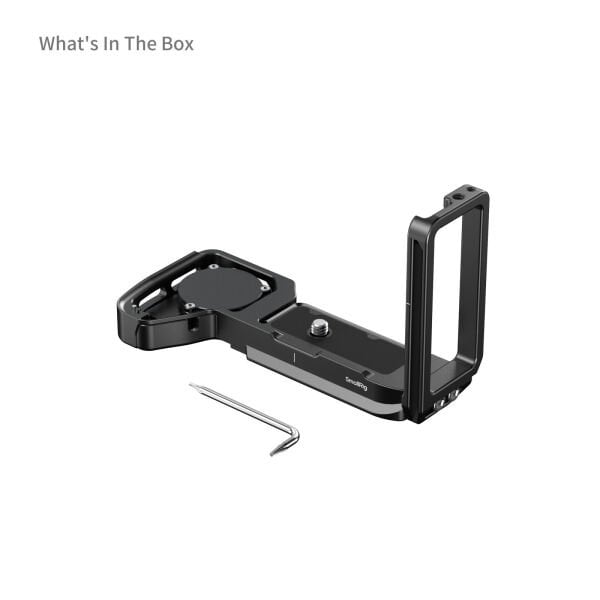 SmallRig 6034 Sony Alpha 7 V / 7R V / 7 IV  için AirTag Yuvalı L Şekilli Montaj Plakası