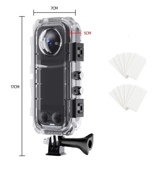 Oem Mark Insta 360 X4 Uyumlu Su Geçirmez Kılıf