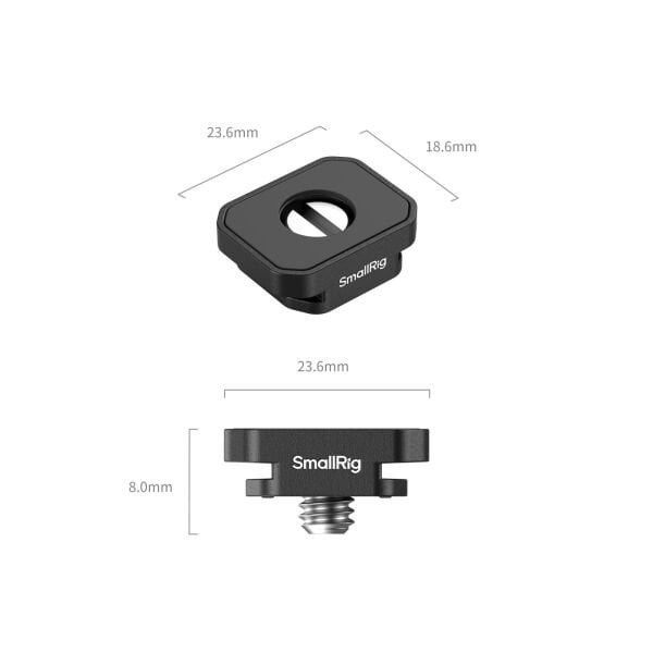 SmallRig 5472 Metal Ayak Bağlantılı  Montaj Plakası (4 adet)