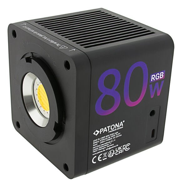 PATONA  SL-80R 80W RGB LED Video ve Fotoğraf ışığı