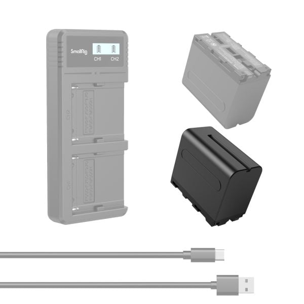 SmallRig 4073 NP-F970 Lithium-Ion Sony Batarya