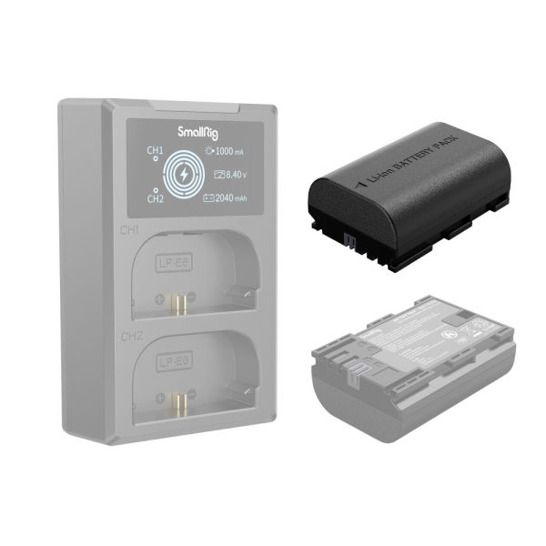 SmallRig 4071 LP-E6NH Canon Fotoğraf Makinesi Pili