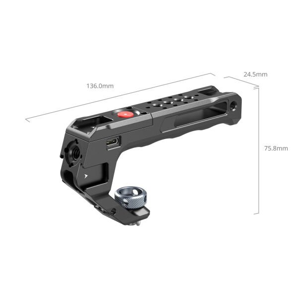 SmallRig 4927 Üst Tutma Kolu ve Geri Tetik Mekanizması (ARRI Yerleştirme Vidası)